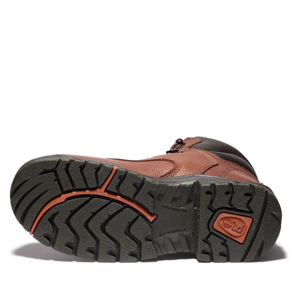 Bocanci De Muncă Timberland Dama Maro/Negrii - Pro® Titan® 6\" Alloy Toe - Romania - GHXUWA407